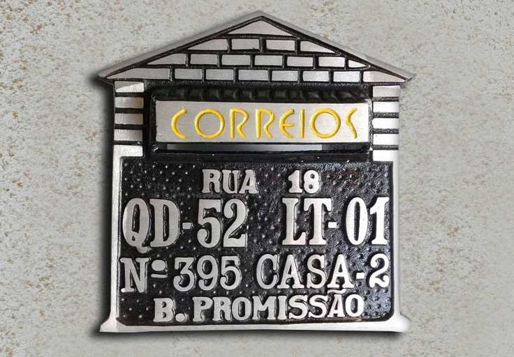 Caixa de Correio alumínio