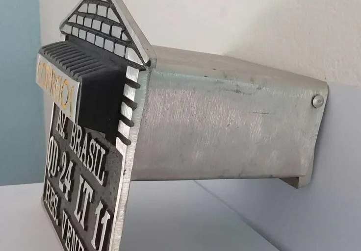 Caixa de Correio alumínio