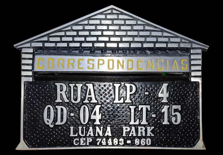 Caixa de Correio alumínio